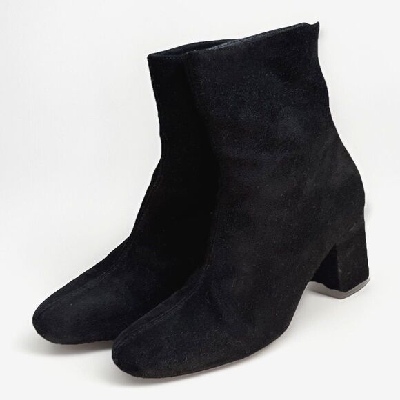 Free People Black Ankle Boots - Picture 2 of 11